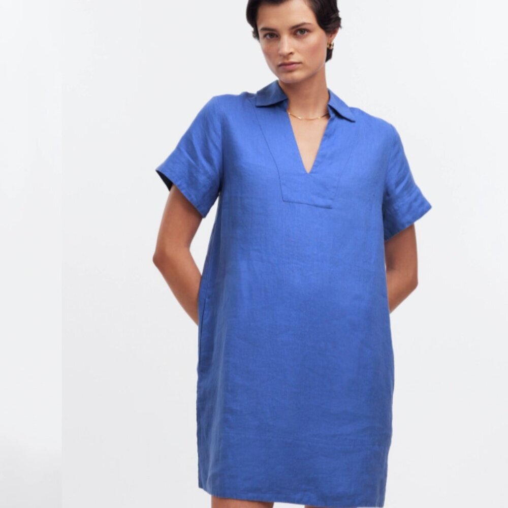 Madewell Cobalt Blue Mini Dress